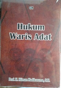 Hukum waris adat