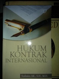 Hukum kontrak internasional