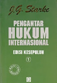 Pengantar hukum internasional 1