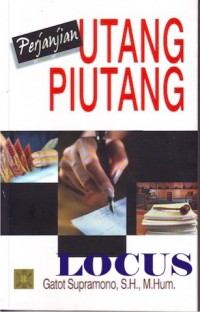 Perjanjian utang piutang