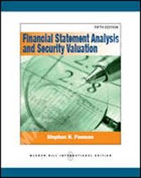 Financial statement analysis and security valuation, 5th Ed.