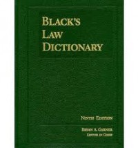 Black's law dictionary, 9th ed