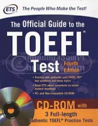 The official guide to the TOEFL test