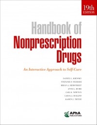 Handbook of non prescription drugs : an interactive approach to self care