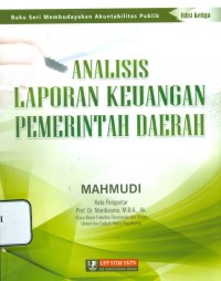 Analisis laporan keuangan pemerintah daerah