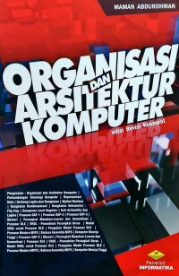 Organisasi dan arsitektur komputer