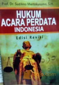 Hukum acara perdata Indonesia edisi revisi