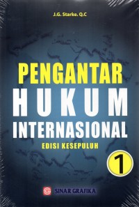 Pengantar hukum internasional 1