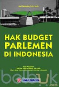 Hak budget parlemen di Indonesia