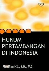 Hukum pertambangan di Indonesia