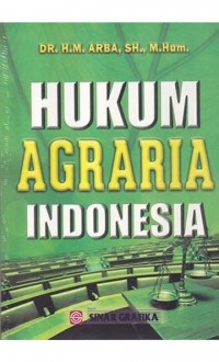 Hukum agraria Indonesia