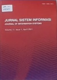 Jurnal sistem informasi : Vol. 16 No. 2 October 2020