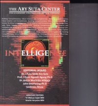 The ary suta center : for leadership, strategy and critical thinking - intelligence. April - 2011