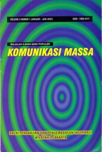 Difusi inovasi dengan agenda setting dan media forum (sebuah tinjauan terhadap permasalahan sampah di Jawa Barat)