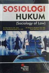 Sosiologi hukum = sociology of law