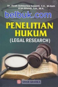 Penelitian hukum = Legal research