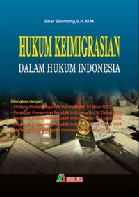 Hukum keimigrasian dalam hukum Indonesia