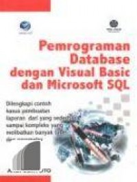 Pemrograman database dengan visual basic dan microsoft sql