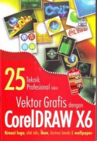25 teknik profesional bikin vektor grafis dengan coreldraw x6