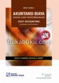 Akuntansi biaya: dasar dan perkembangan buku. 2 ed. 7