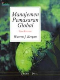 Manajemen pemasaran global jilid 2, Ed. 6