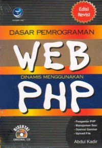 Dasar pemrograman web dinamis menggunakan PHP