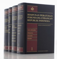 Himpunan peraturan perundang-undangan Republik Indonesia menurut sistem engelbrecht