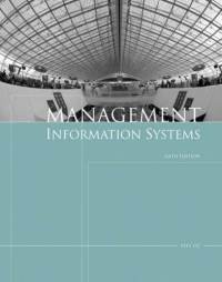 Management information systems. 6th Ed