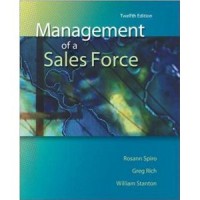 Management of a sales force, 12th ed.