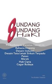 8 Undang-undang HAKI : perlindungan varietas tanaman, rahasia dagang, desain tata letak sirkuit terpadu, paten, merek, hak cipta, cagar budaya