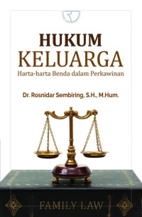 Hukum keluarga : harta-harta benda dalam perkawinan