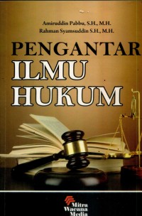 Pengantar ilmu hukum