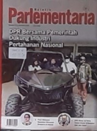 Image of Buletin Parlementaria edisi Juli  No. 1114/IV/VII/2020