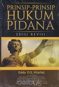 Image of Prinsip-prinsip hukum pidana edisi revisi