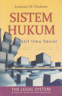 Sistem hukum : perspektif ilmu sosial