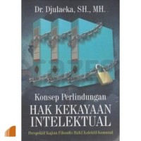 Konsep perlindungan hak kekayaan intelektual : perspektif kajian filosofis HAKI kolektif komunal