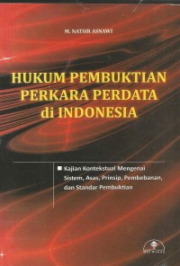 Hukum pembuktian perkara perdata di Indonesia