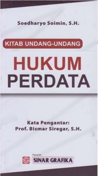 Image of Kitab undang-undang hukum perdata