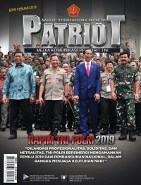 Image of Majalah TNI patriot : media komunikasi prajurit TNI edisi Februari 2019