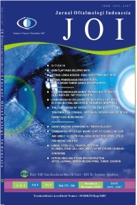 Jurnal oftalmologi Indonesia (JOI). Vol. 6 nomor 1 April 2008