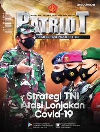 Majalah TNI Patriot : Media komunikasi prajurit TNI edisi Agustus 2021