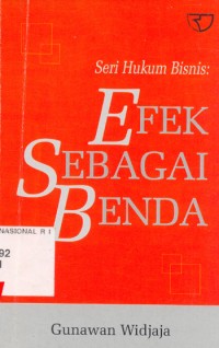 Efek sebagai benda