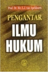 Pengantar ilmu hukum