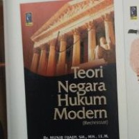 Teori negara hukum modern (rechtstaat)