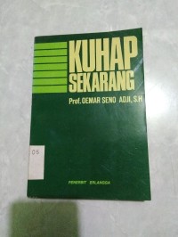 KUHAP sekarang
