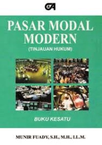 Pasar modal modern : Tinjauan hukum