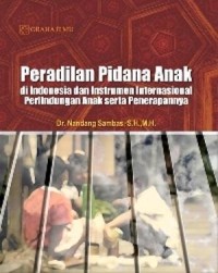 Peradilan pidana anak di Indonesia dan instrumen internasional perlindungan anak serta penerapannya