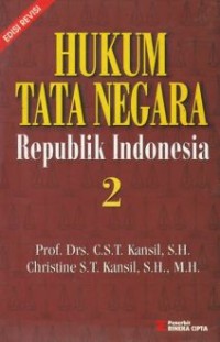 Hukum tata negara : republik Indonesia 2