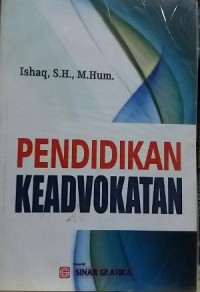 Pendidikan keadvokatan