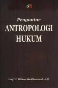 Image of Pengantar antropologi hukum